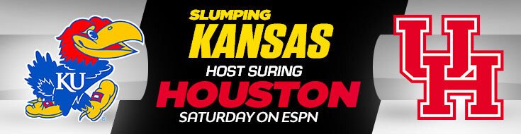 Houston Cougars vs. Kansas Jayhawks College Basketball Betting Odds (02-03-2024)