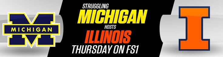 Illinois vs. Michigan College Basketball Betting Odds & Preview (01-18-2024)