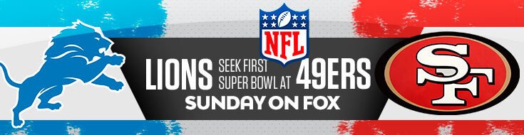 NFC Championship Game Lions vs. 49ers Betting Lines & Preview (01-28-2024)