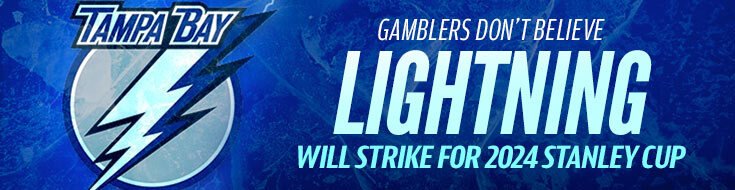 Gamblers Don’t Believe Lightning Will Strike for 2024 Stanley Cup
