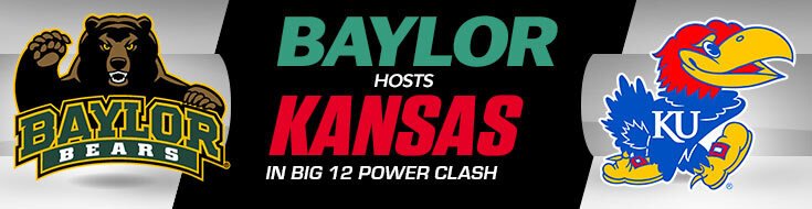 Kansas Jayhawks vs. Baylor Bears College Basketball Betting Odds (03-02-2024)