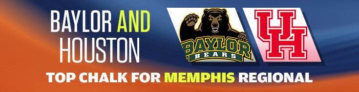 Baylor and Houston Top Chalk For Memphis Regional