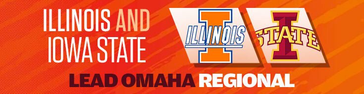 Illinois and Iowa State Lead Omaha Regional