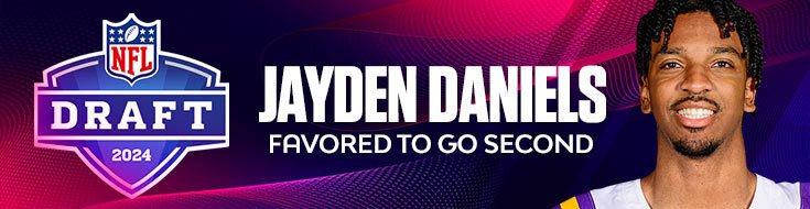 2024 NFL Draft Odds – Jayden Daniels Favored to Go Second