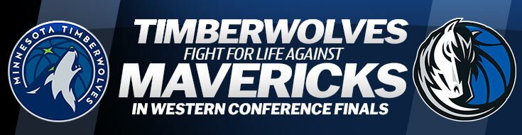 2024 NBA Playoffs Western Conference Finals Mavericks vs. Timberwolves Odds (05-30-2024)
