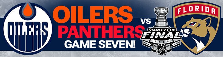 2024 Stanley Cup Final Game 7 Oilers vs. Panthers Betting Odds (06-24-2024)