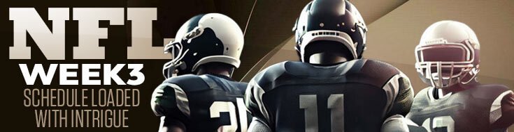 NFL Week 3 Schedule Loaded With Intrigue