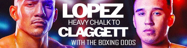 WBO World Super Lightweight Claggett vs. Lopez Betting Odds (06-29-2024)