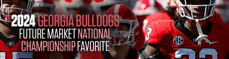 2024 Georgia Bulldogs Future Market National Championship Favorite