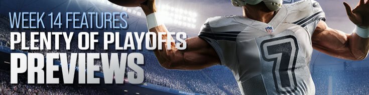 Week 14 Features Plenty of Playoff Previews