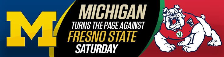 Fresno State Bulldogs vs. Michigan Wolverines NCAAF Betting Odds (08-31-2024)