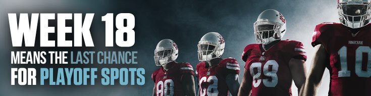 NFL Week 18 Means the Last Chance for Playoff Spots