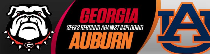 Auburn Tigers vs. Georgia Bulldogs NCAAF Betting Odds, Picks & Preview (10-05-2024)