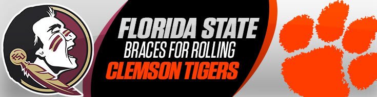 Clemson Tigers vs. Florida State Seminoles NCAAF Betting Odds (10-05-2024)