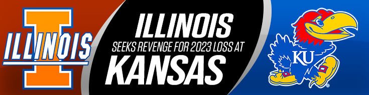 Kansas Jayhawks vs. Illinois Fighting Illini Betting Odds & Analysis (09-07-2024)