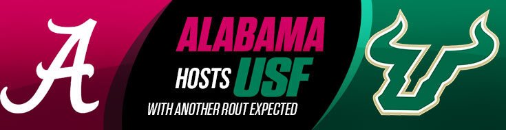 USF Bulls vs. Alabama Crimson Tide NCAAF Betting Analysis & Picks (09-07-2024)