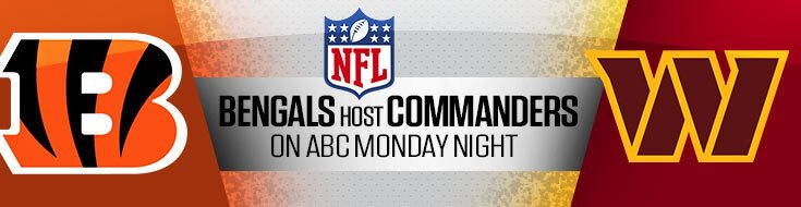 Washington Commanders vs. Cincinnati Bengals NFL Betting Odds (09-23-2024)