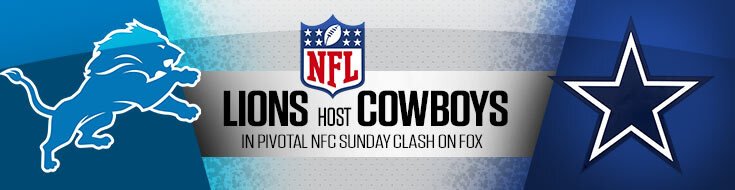 Detroit Lions vs. Dallas Cowboys NFL Week 6 Betting Overview (10-13-2024)