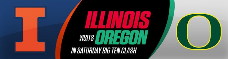 Illinois Fighting Illini vs. Oregon Ducks NCAAF Betting Preview (10-26-2024)
