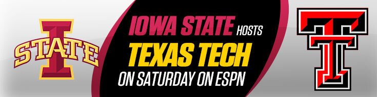 Texas Tech Red Raiders vs. Iowa State Cyclones NCAAF Betting Odds (11-02-2024)
