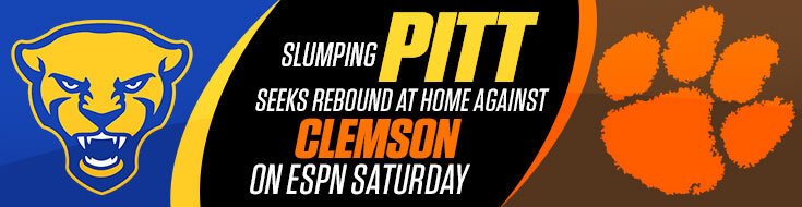 Clemson Tigers vs. Pitt Panthers College Football Betting Odds (11-16-2024)