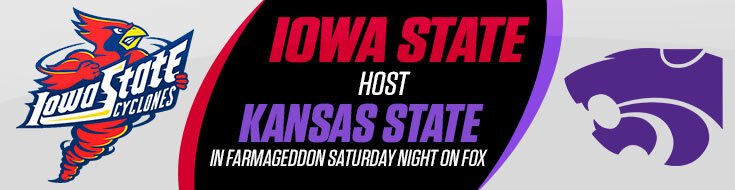 Kansas State Wildcats vs. Iowa State Cyclones NCAA Football Betting Odds (11-30-2024)