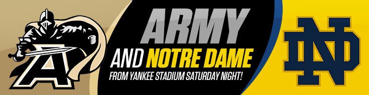 Notre Dame Fighting Irish vs. Army Black Knights NCAAF Betting Odds (11-23-2024)