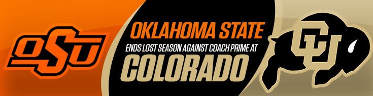 Oklahoma State Cowboys vs. Colorado Buffaloes NCAAF Betting Odds (11-29-2024)