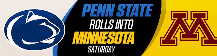Penn State Nittany Lions vs. Minnesota Golden Gophers NCAAF Betting Odds (11-23-2024)