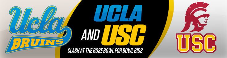 USC Trojans vs. UCLA Bruins College Football Betting Lines (11-23-2024)