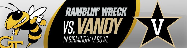 Birmingham Bowl Georgia Tech vs. Vanderbilt Betting Analysis & Odds (12-27-2024)