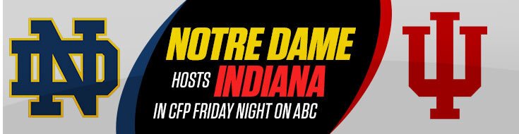 College Football Playoff Indiana vs. Notre Dame Betting Odds & Picks (12-20-2024)