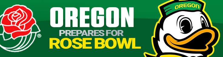 Oregon Prepares for Rose Bowl