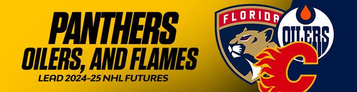Panthers, Oilers, and Flames Lead 2024-25 NHL Futures