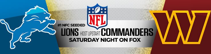 Washington Commanders vs. Detroit Lions NFL Betting Analysis (01-18-2025)