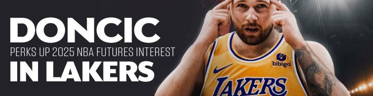 Doncic Perks Up 2025 NBA Futures Interest in Lakers