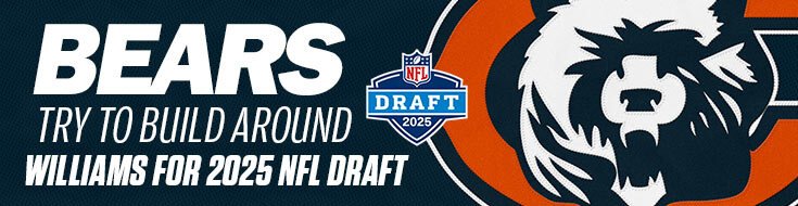 Bears Try to Build Around Williams for 2025 NFL Draft.