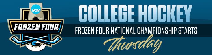 College Hockey Frozen Four National Championship Starts Thursday