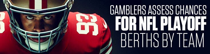 Gamblers Assess Chances for NFL Playoff Berths By Team