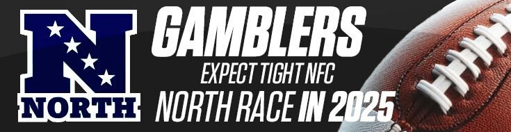 Gamblers Expect Tight NFC North Race in 2025