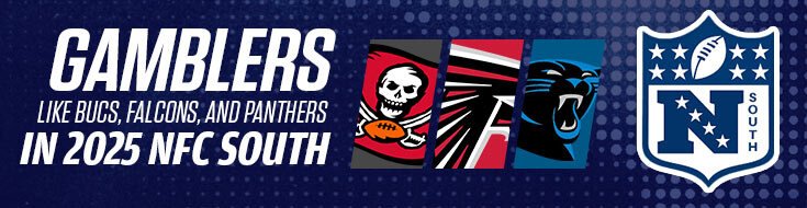 Gamblers Like Bucs, Falcons, and Panthers in 2025 NFC South