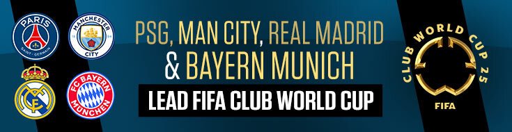 PSG, Man City, Real Madrid & Bayern Munich Lead FIFA Club World Cup