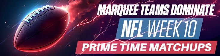 Marquee Teams Dominate NFL Week 10 Prime Time Matchups