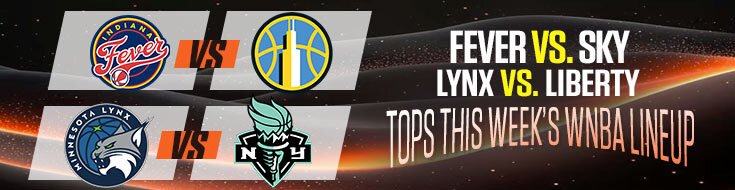 Fever vs. Sky & Lynx vs. Liberty Tops This Week’s WNBA Lineup