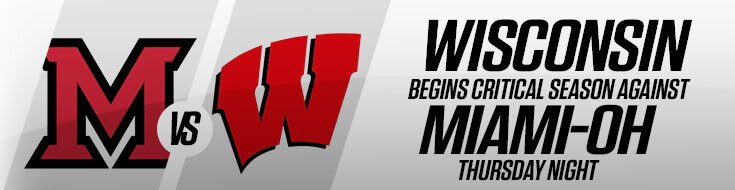Miami-OH RedHawks at Wisconsin Badgers NCAAF Betting Odds (08-28-2025)