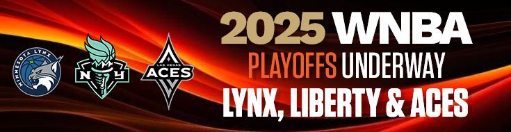 2025 WNBA Playoffs Underway – Lynx, Liberty & Aces
