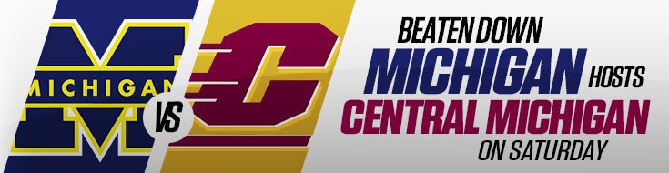 Central Michigan Chippewas at Michigan Wolverines NCAAF Betting Odds (09-13-2025)