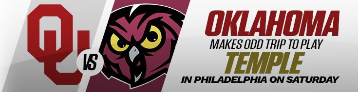 Oklahoma Sooners vs. Temple Owls NCAAF Best Bets & Lines (09-13-2025)
