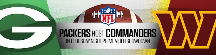 Washington Commanders at Green Bay Packers NFL Betting Lines (09-11-2025)