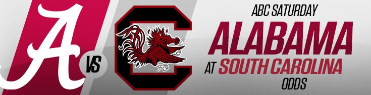Alabama Crimson Tide vs. South Carolina Gamecocks Betting Odds & Picks (10-25-2025)